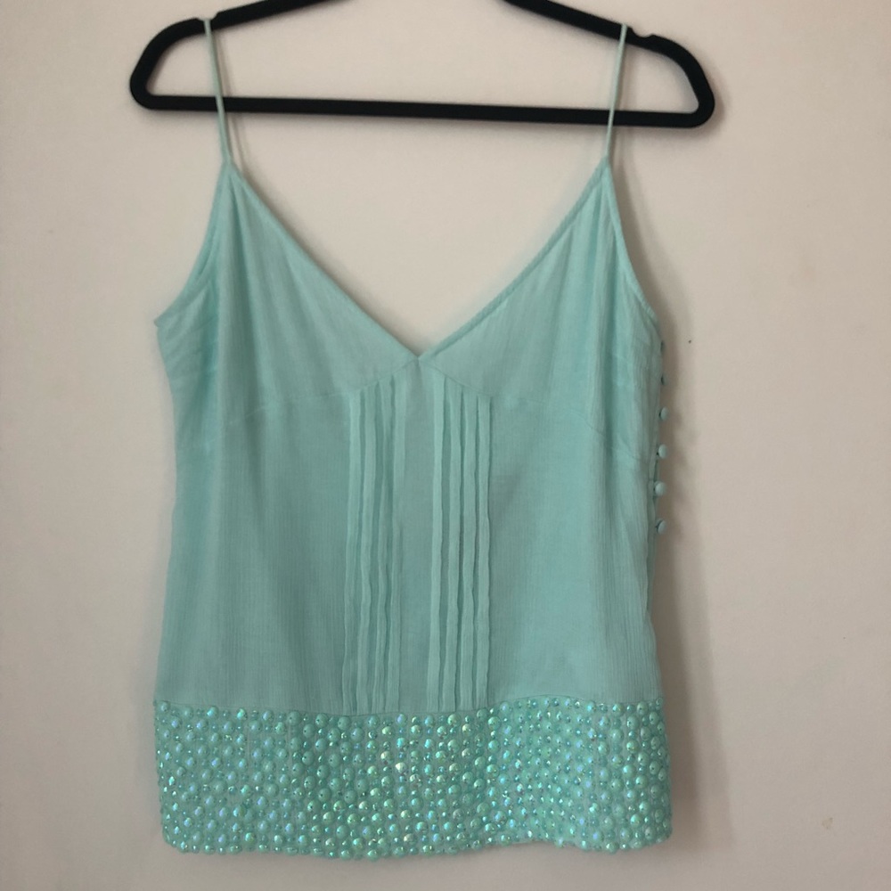 PATRIZIA PEPE SPAGHETTI STRAP TANK
